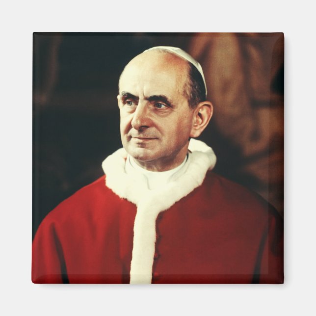 Papst Paul VI. Leiter der katholischen Kirche Magnet (Vorne)