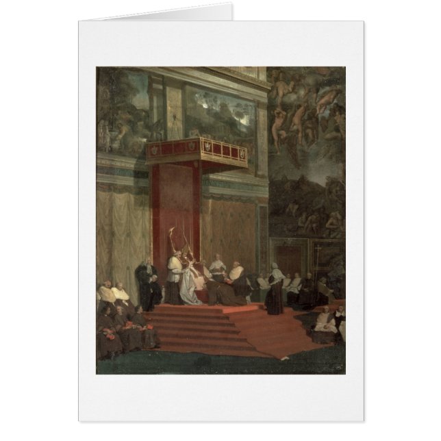 Papst Pius VII (Luigi Barnaba Chiaramonti) (Vorne)