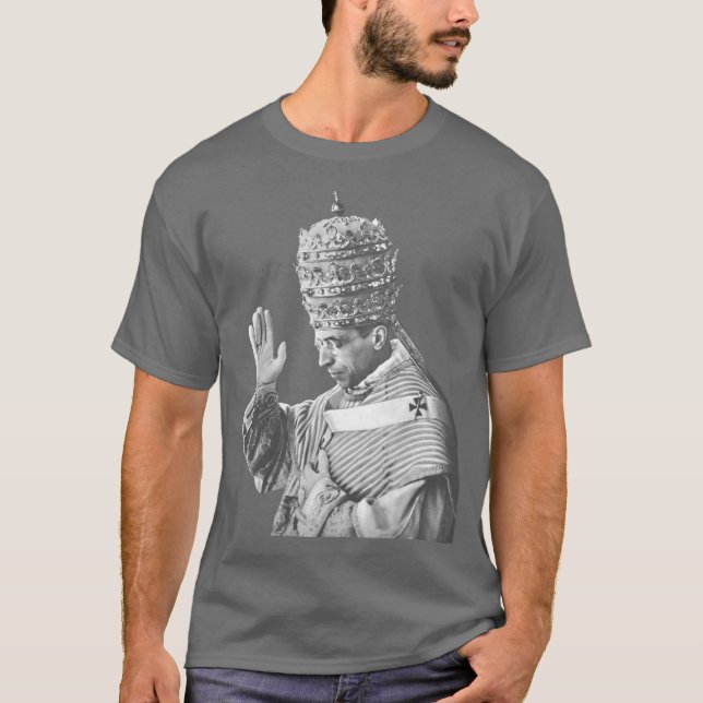 Papst Pius XII T-Shirt (Vorderseite)