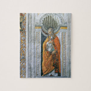 Papst Saint Sixtus II von Sandro Botticelli Puzzle