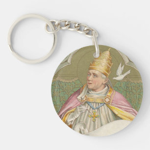 Papst St. Gregory der Große (M 067) Schlüsselanhänger