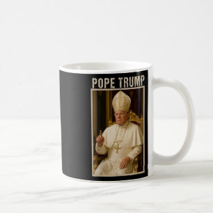 Papst Trump 1 Trump Papst Donald Trump Politischer Kaffeetasse