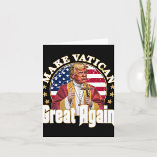 Papst Trump: Der lustige Präsident Trump Will, die Karte