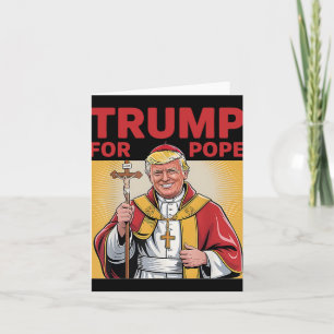 Papst Trump: Der lustige Präsident Trump Will, die Karte