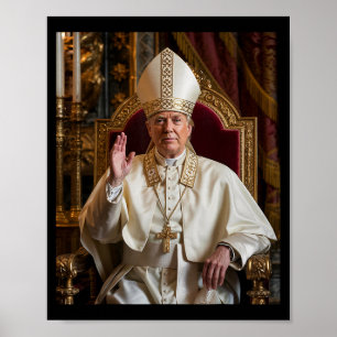 Papst Trump: Der lustige Präsident Trump Will, die Poster