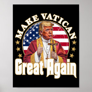 Papst Trump: Der lustige Präsident Trump Will, die Poster