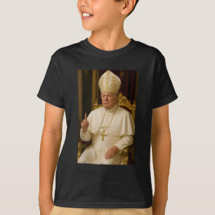 Papst Trump: Der lustige Präsident Trump Will, die T-Shirt