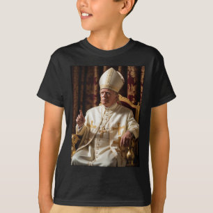 Papst Trump: Der lustige Präsident Trump Will, die T-Shirt
