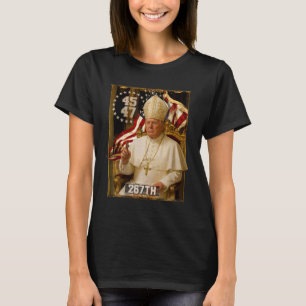 Papst Trump: Der lustige Präsident Trump Will, die T-Shirt