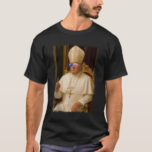 Papst Trump: Der lustige Präsident Trump Will, die T-Shirt