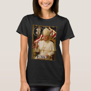 Papst Trump: Der lustige Präsident Trump Will, die T-Shirt