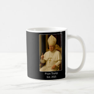 Papst Trump Est. 2025 Will Trump, der nächste Po z Kaffeetasse