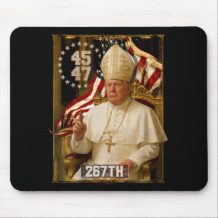 Papst Trump Funny Präsident Trump 1 Mousepad