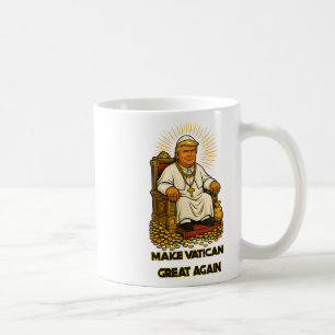 Papst Trump Funny Trump Vatican Christlich Retro C Kaffeetasse