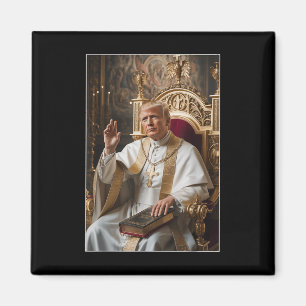 Papst Trump Funny Trump Vatican Christlich Retro C Magnet
