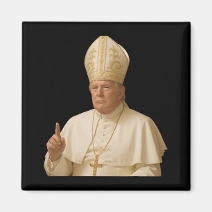 Papst Trump Funny Trump Vatican Christlich Retro C Magnet