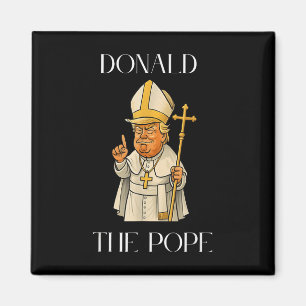Papst Trump Funny Trump Vatican Christlich Retro C Magnet