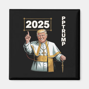 Papst Trump Funny Trump Vatican Christlich Retro C Magnet