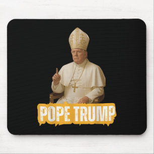 Papst Trump Funny Trump Vatican Christlich Retro C Mousepad