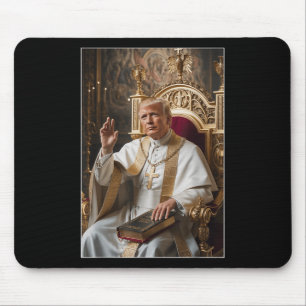 Papst Trump Funny Trump Vatican Christlich Retro C Mousepad