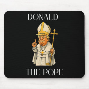 Papst Trump Funny Trump Vatican Christlich Retro C Mousepad