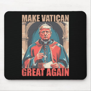 Papst Trump Funny Trump Vatican Christlich Retro C Mousepad