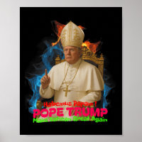 Papst Trump Funny Trump Vatican Christlich Retro C