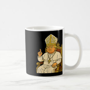 Papst Trump Lustig Trump Vatikan Christlich Retro Kaffeetasse