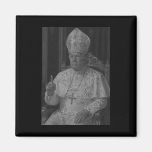 Papst Trump Lustiger Amerikanischer Präsident Trum Magnet