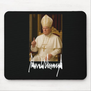 Papst Trump Lustiger Amerikanischer Präsident Trum Mousepad