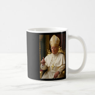 Papst Trump-lustiger Präsident Trump Will, Zukunft Kaffeetasse