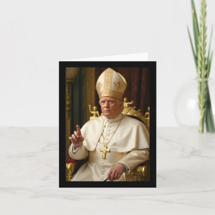 Papst Trump-lustiger Präsident Trump Will, Zukunft Karte
