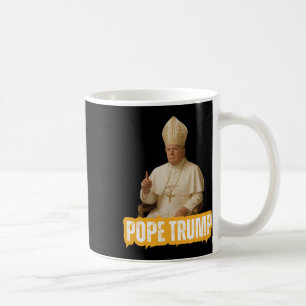 Papst Trump Lustiger Trump Vatikan Christlich Retr Kaffeetasse