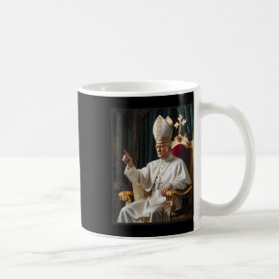 Papst Trump Lustiger Trump Vatikan Christlich Retr Kaffeetasse