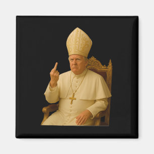 Papst Trump Lustiger Trump Vatikan Christlich Retr Magnet