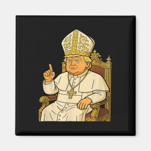 Papst Trump Lustiger Trump Vatikan Christlich Retr Magnet