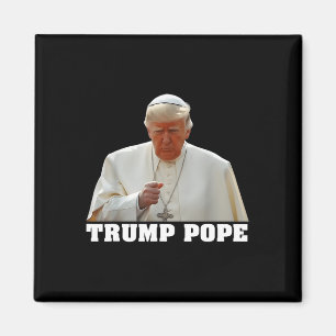Papst Trump Lustiger Trump Vatikan Christlich Retr Magnet