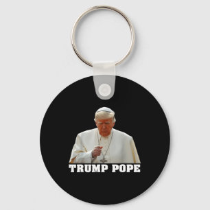 Papst Trump Lustiger Trump Vatikan Christlich Retr Schlüsselanhänger