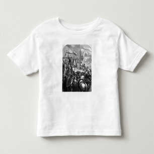 Papst Urban II den ersten Kreuzzug predigend Kleinkind T-shirt