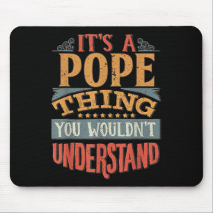 Papstname _2 mousepad