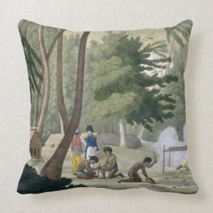 Papu Stamm auf der Insel von Rawak, überziehen 20 Kissen