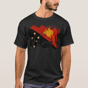 Papua-Neu-Guinea Flagge T-Shirt