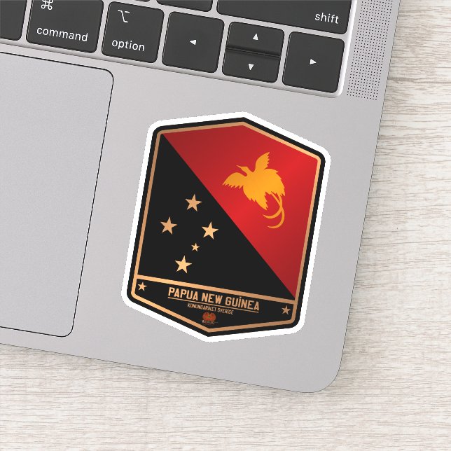 Papua Neue Guinea Aufkleber (Detail)