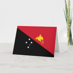 Papua-neue Guinea Dankeskarte