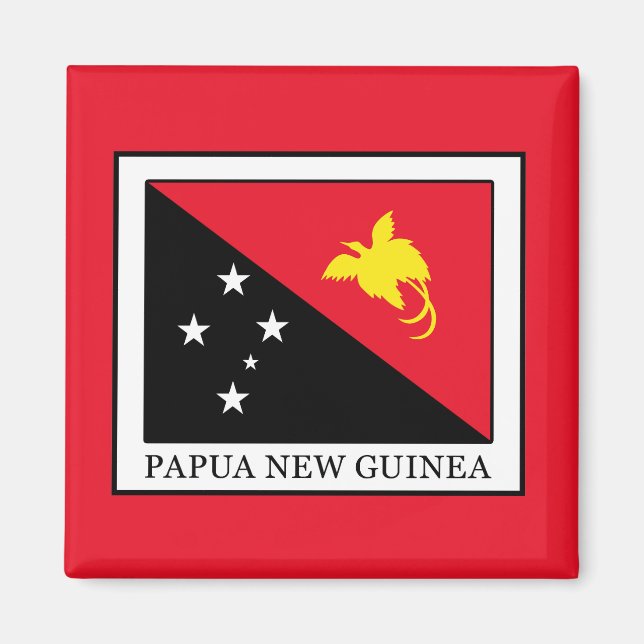 Papua Neue Guinea Magnet (Vorne)