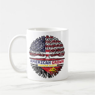 Papua Neue Guinea Papuan American USA Tree Roots Kaffeetasse