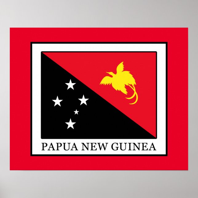 Papua Neue Guinea Poster (Vorne)