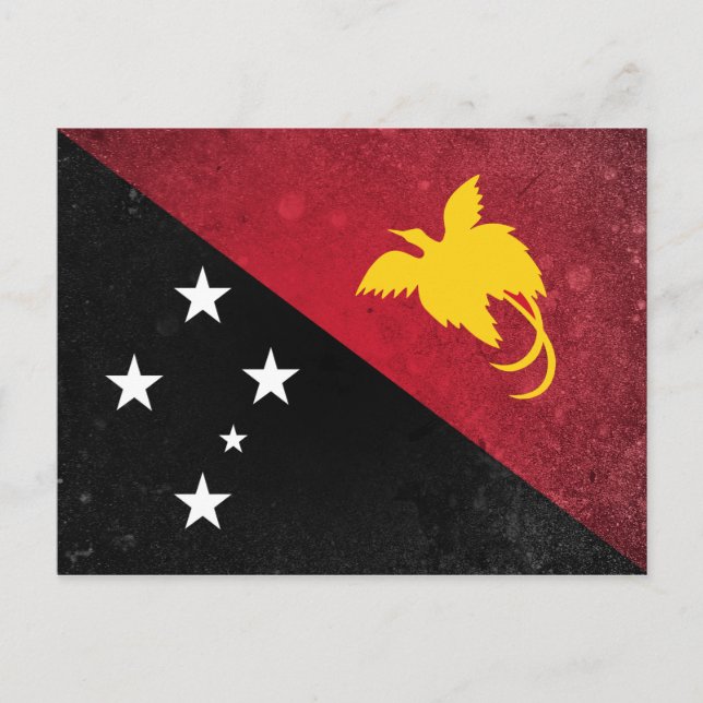 Papua Neue Guinea Postkarte (Vorderseite)