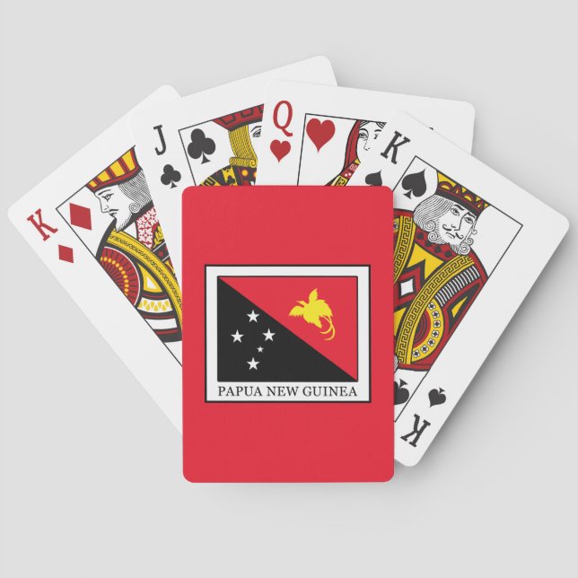 Papua Neue Guinea Spielkarten (Rückseite)