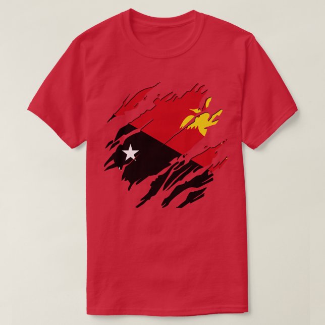 Papua Neue Guinea T-Shirt (Design vorne)
